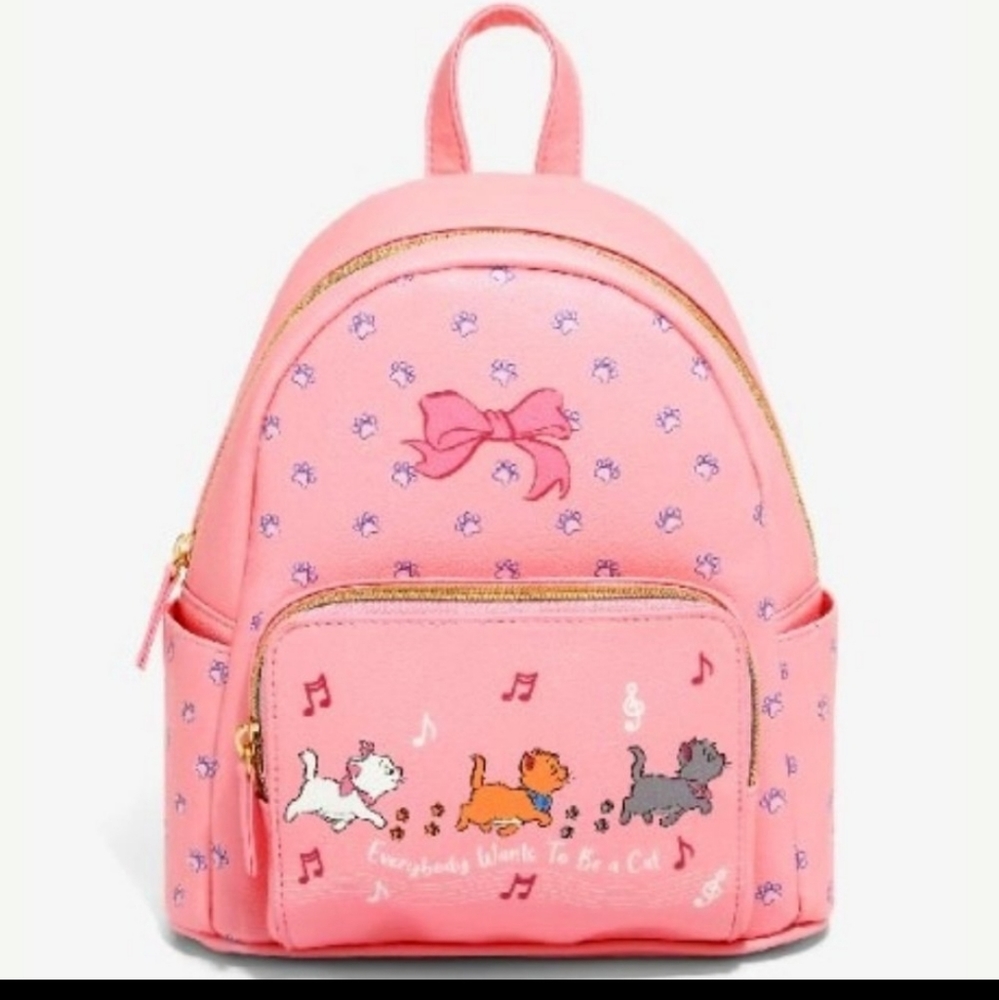NWT Loungefly Dani By Danielle Nicole Disney Aristocats Mini Backpack